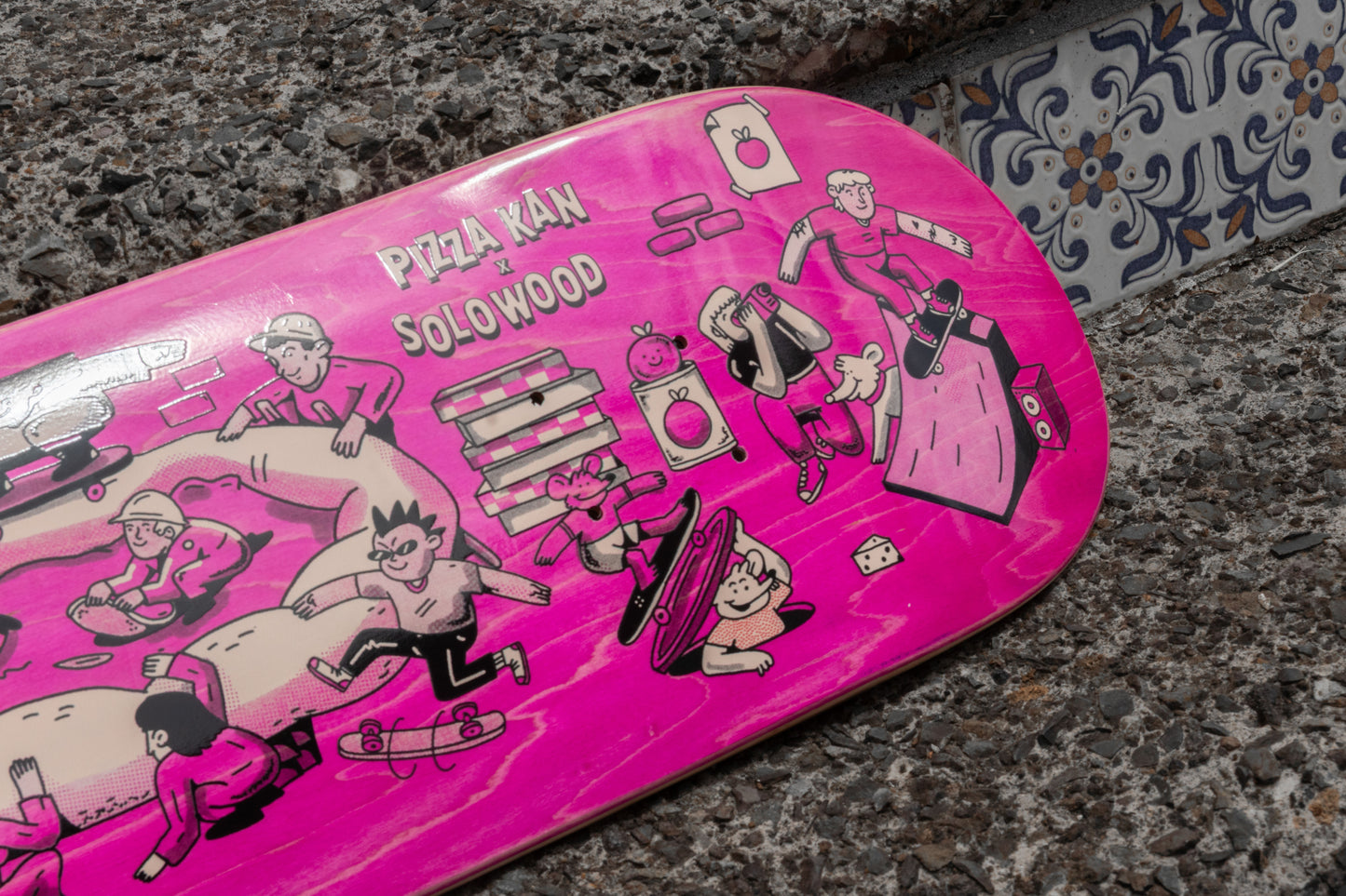 DIY BOARD - KAN X SOLOWOOD - PINK