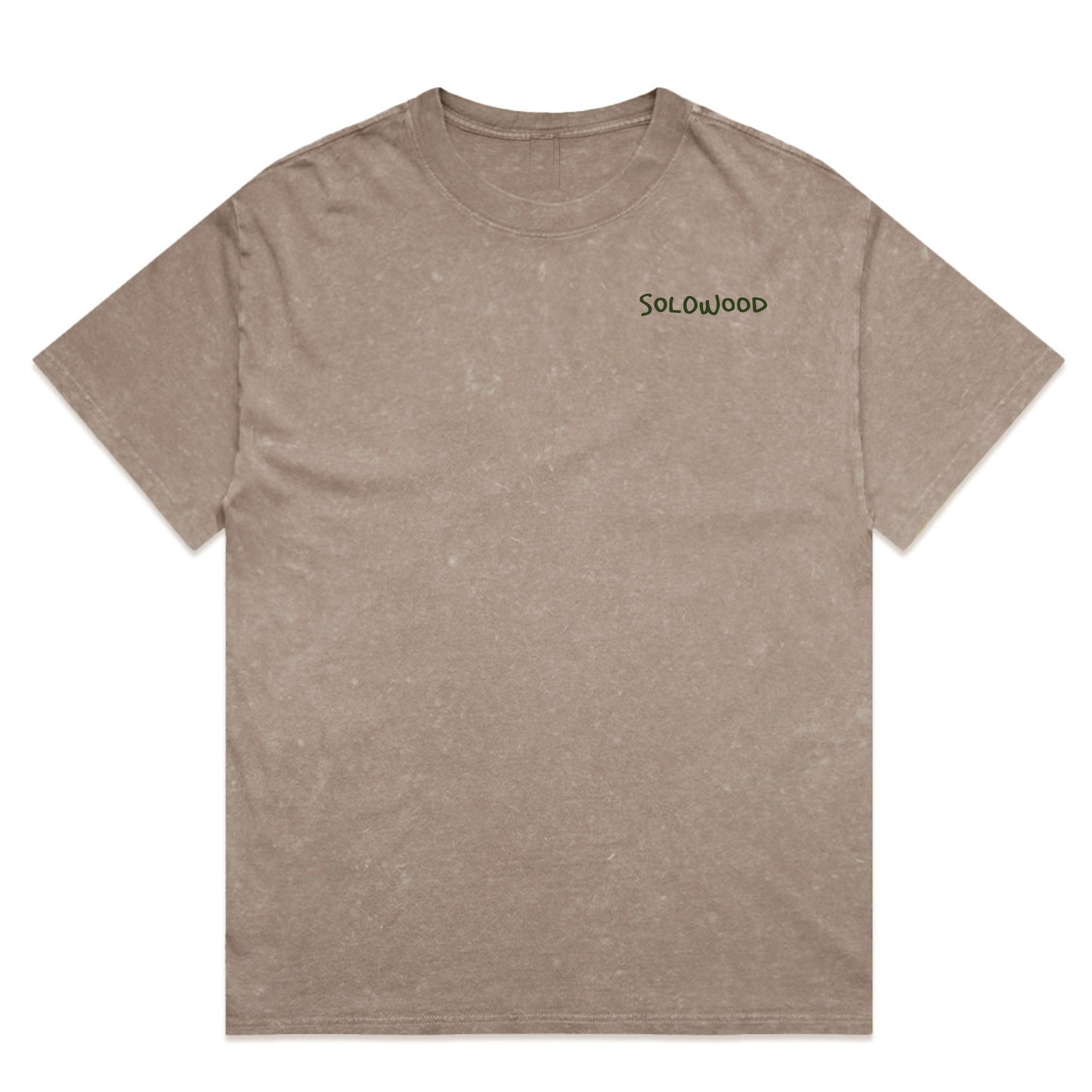 ACID DRIP EYELOGO TEE - BROWN