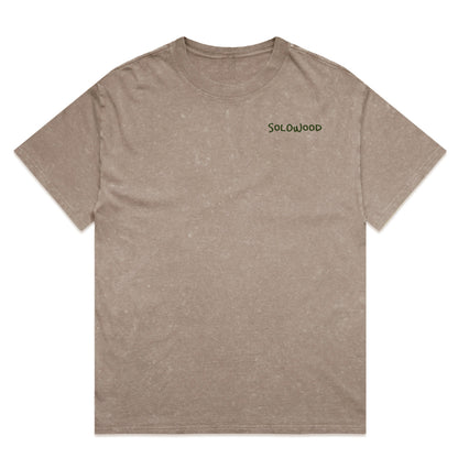 ACID DRIP EYELOGO TEE - BROWN
