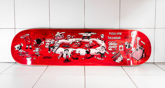 DIY BOARD - KAN X SOLOWOOD - RED