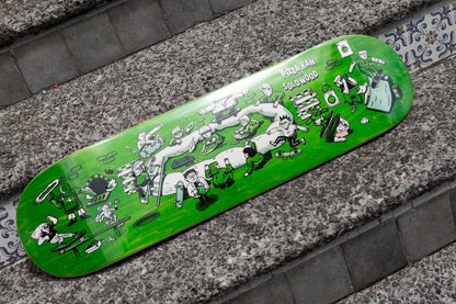 DIY BOARD - KAN X SOLOWOOD - GREEN