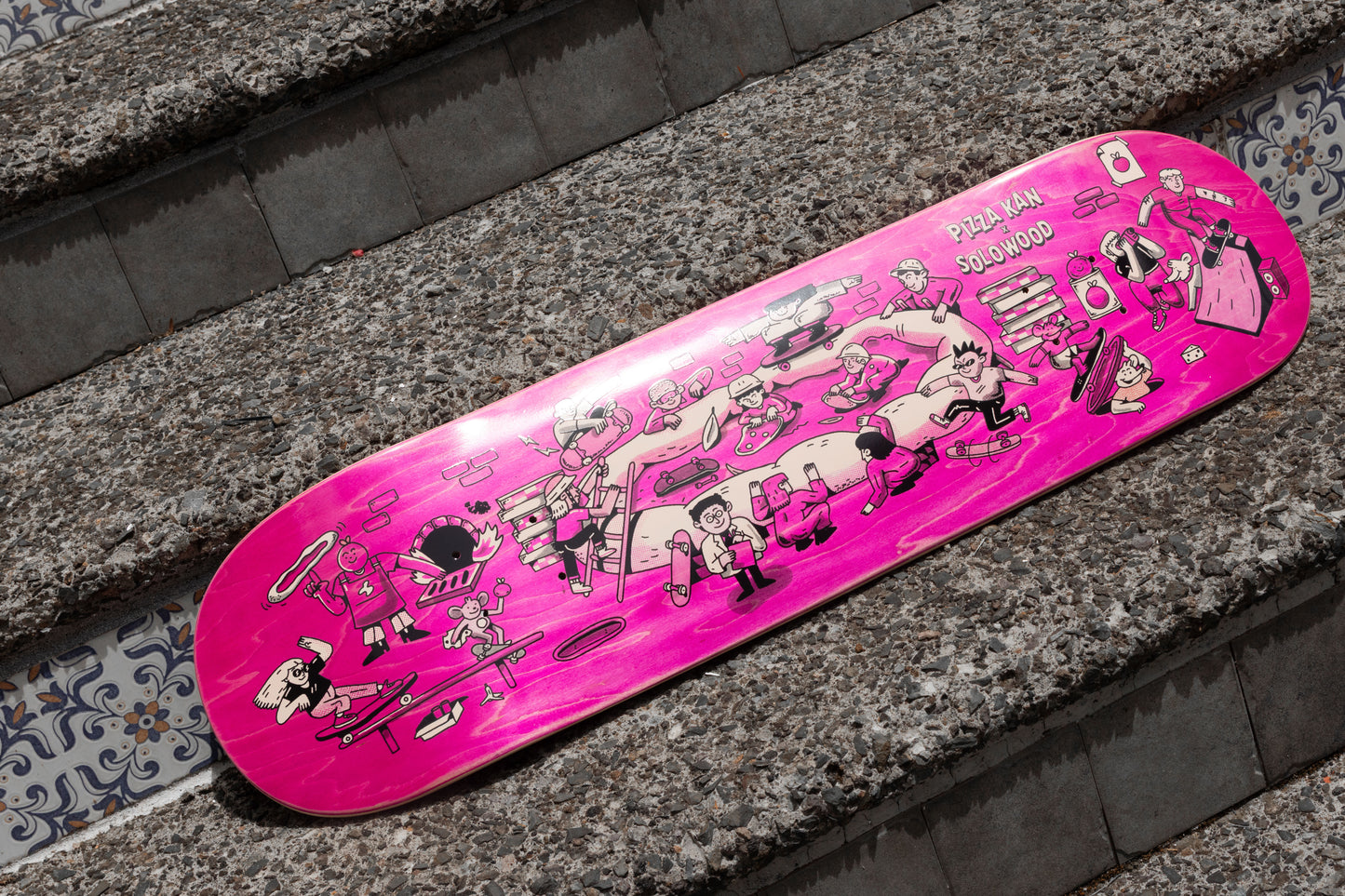 DIY BOARD - KAN X SOLOWOOD - PINK
