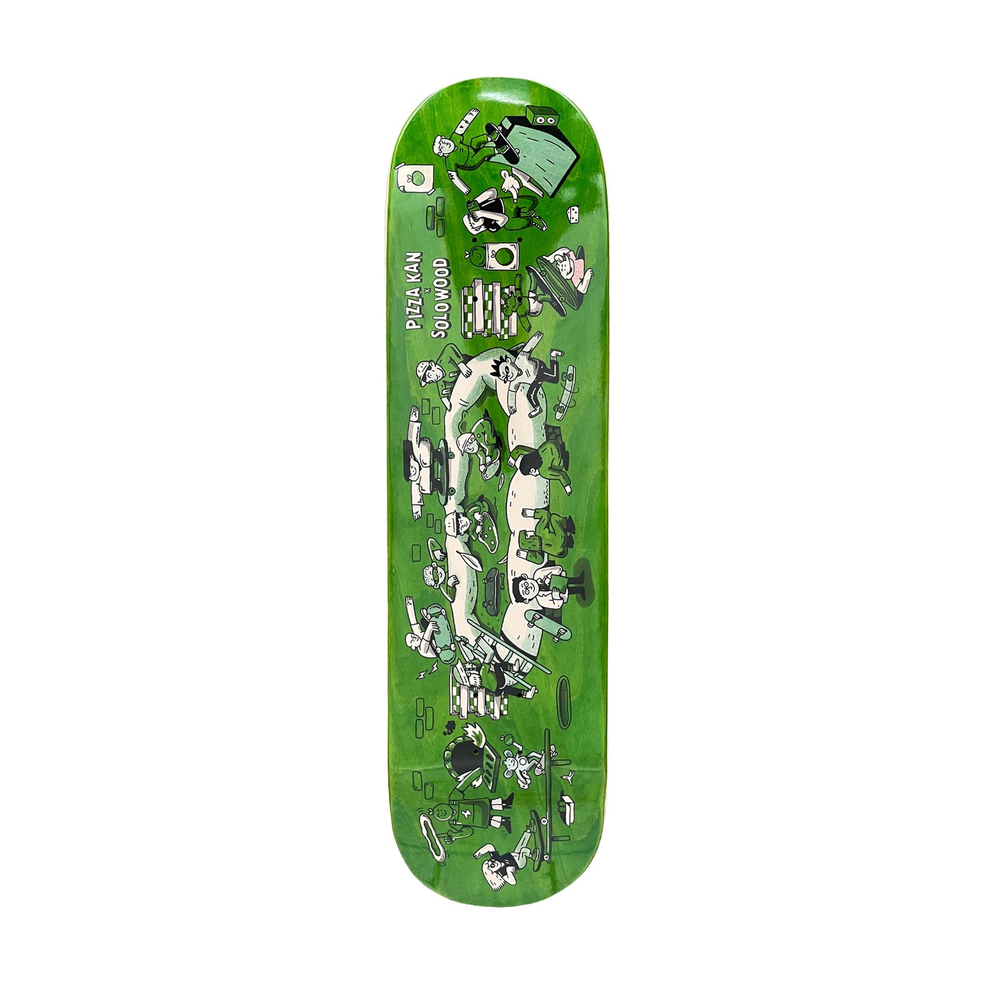 DIY BOARD - KAN X SOLOWOOD - GREEN