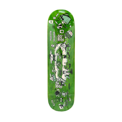 DIY BOARD - KAN X SOLOWOOD - GREEN