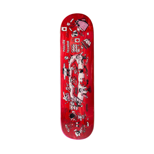 DIY BOARD - KAN X SOLOWOOD - RED
