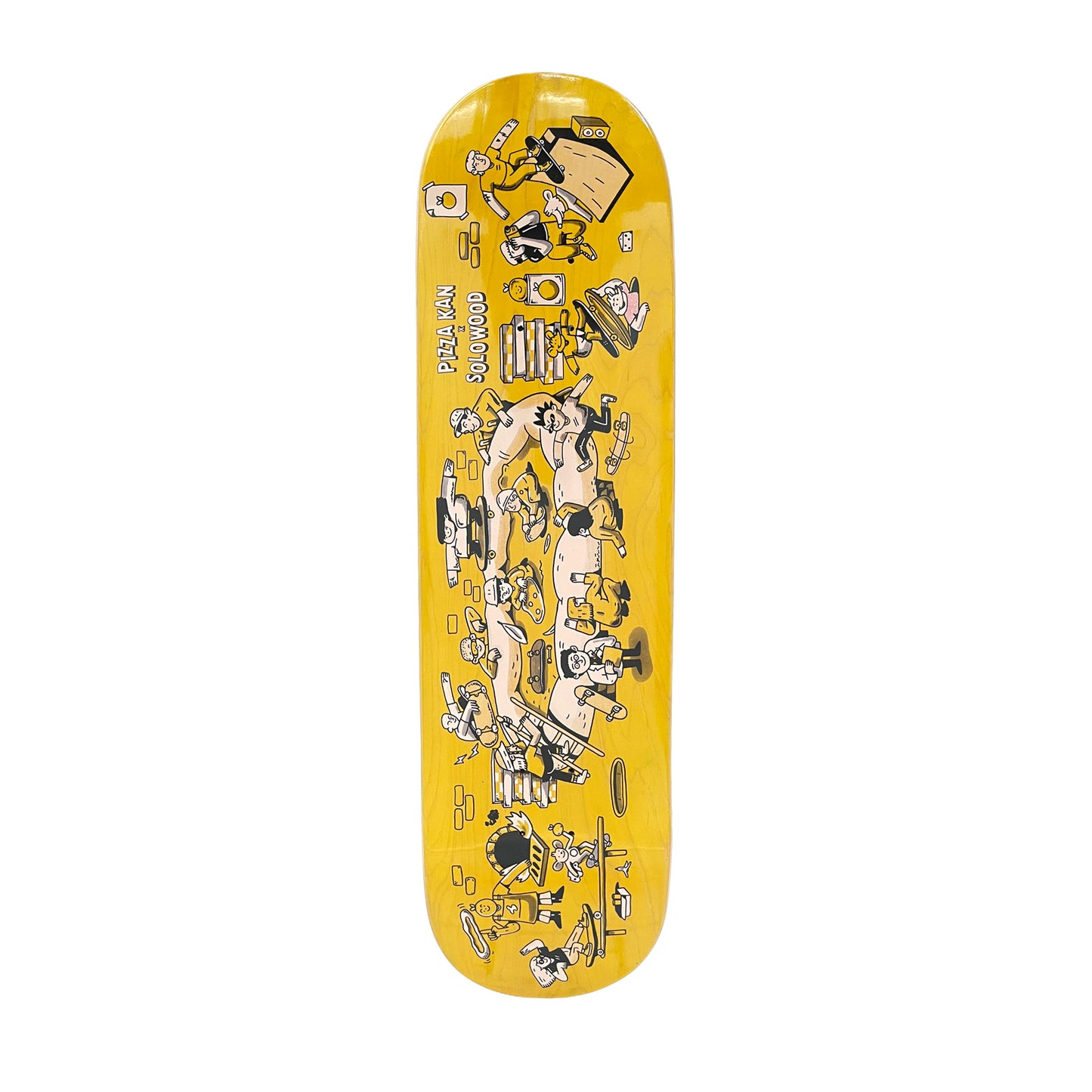 DIY BOARD - KAN X SOLOWOOD - YELLOW